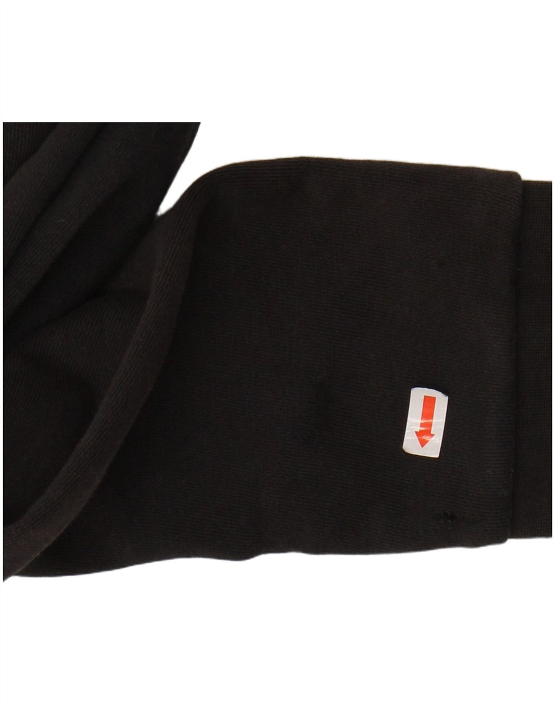 ADIDAS grafisk hættetrøje med lynlås til kvinder UK 4/6 XS Sort