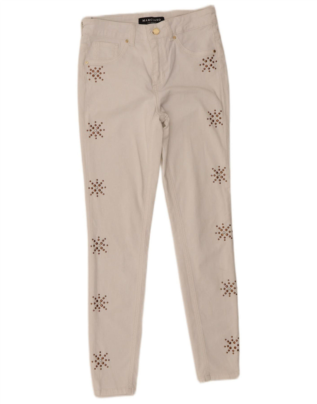 Marciano Dame Skinny Jeans W26 L27 Hvid Bomuld