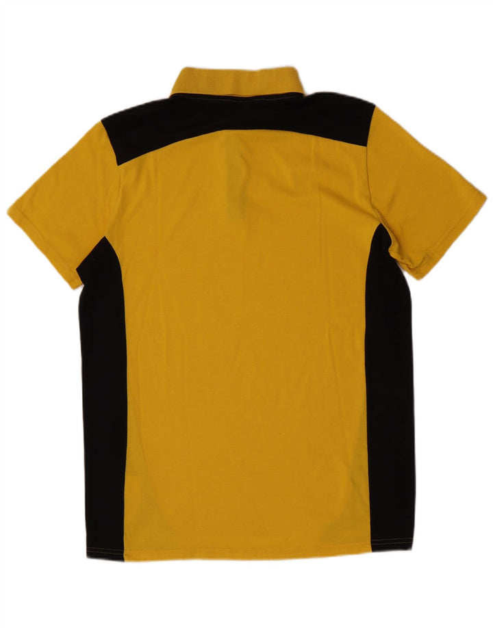 Puma Polo Shirt til mænd Stor Gul Colourblock Polyester