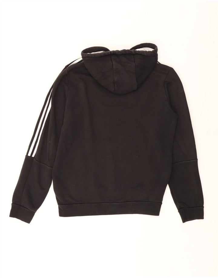 Adidas Herre hættetrøje Jumper Medium Sort Bomuld