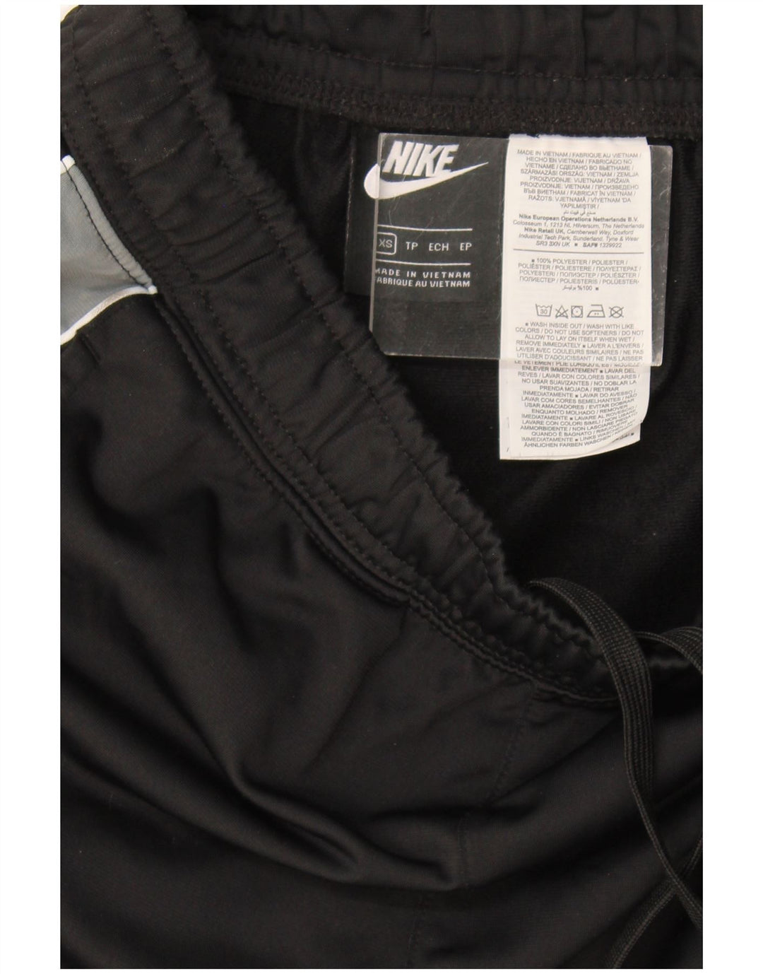 Nike Træningsdragt til mænd Joggers XS Sort Colourblock Polyester