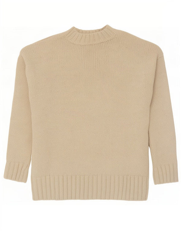French Connection Herre Boat Neck Jumper Sweater XS Beige Polyamid