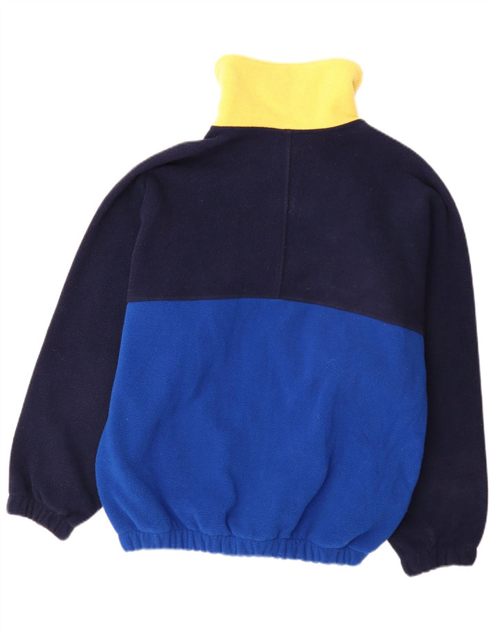 Dolomiten Herre fleecejakke UK 36 Small Blue Colourblock Polyester