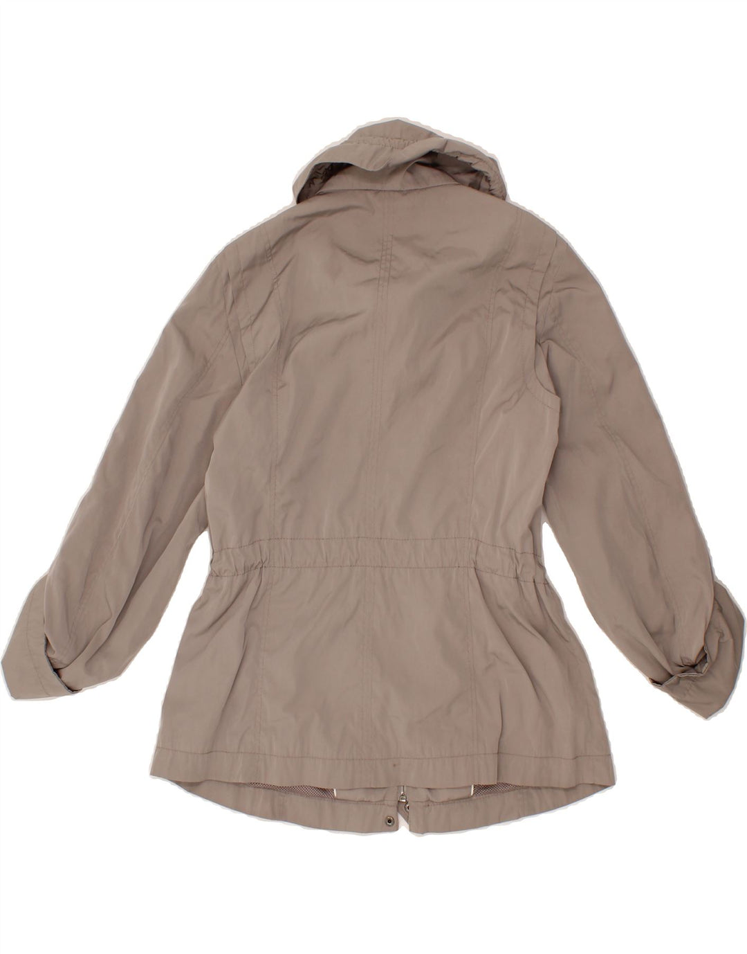 ESPRIT Womens Rain Jacket UK 10 Small Grey Polyester Vintage Esprit and Second-Hand Esprit from Messina Hembry 