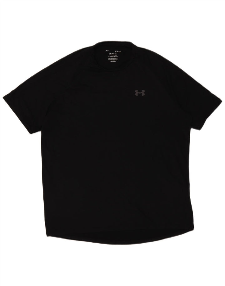 Under Armour Herre Heat Gear T-Shirt Top XL Sort Polyester