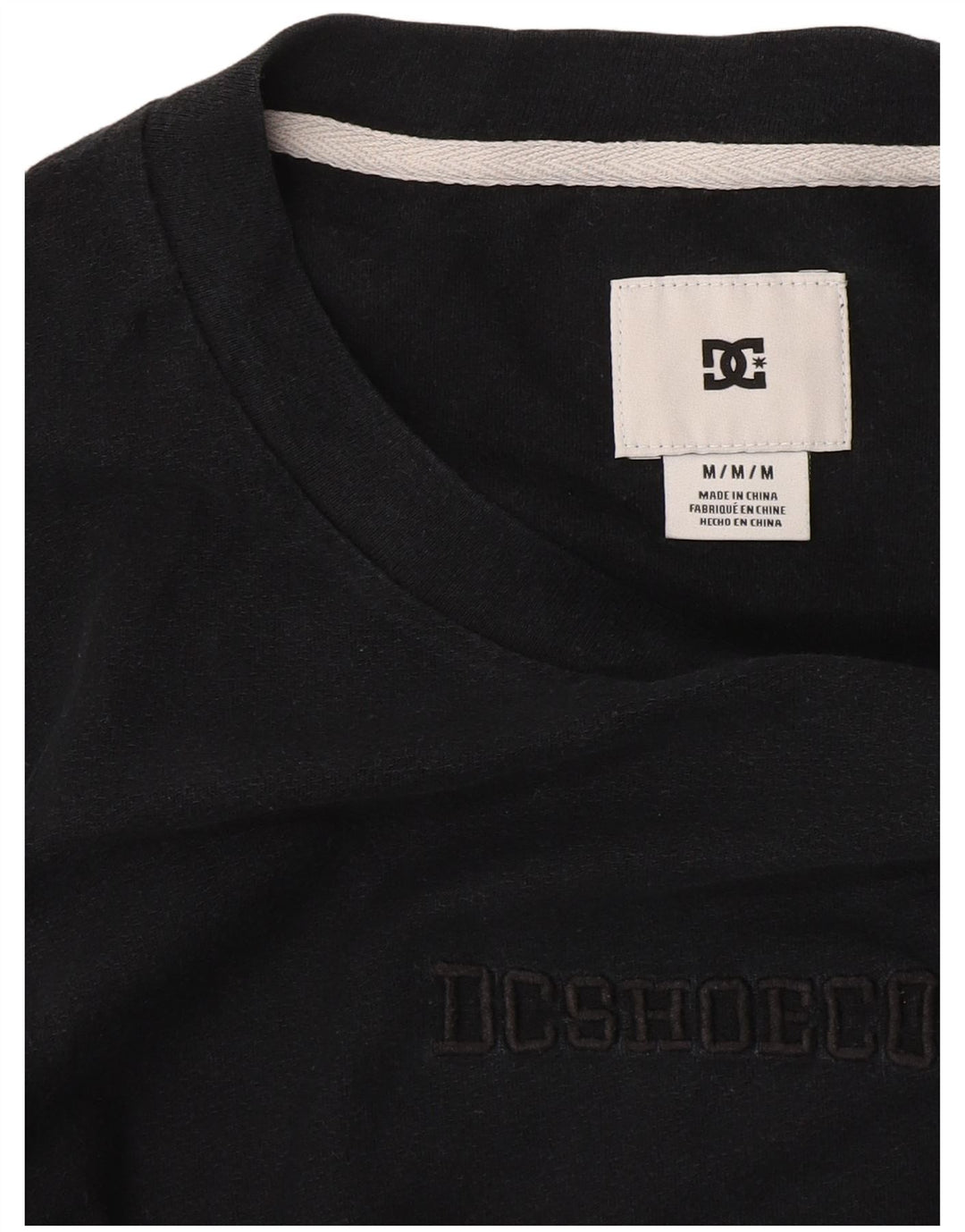 DC Grafisk T-shirt til mænd, medium marineblå