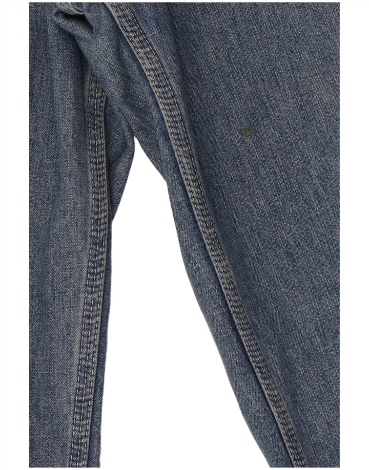 Lee Herre Dungarees Jeans Medium W32 L32 Blå Bomuld