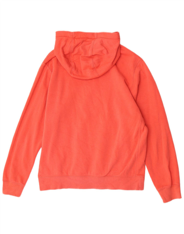Nike Herre Regular Fit hættetrøje Jumper Medium Orange Bomuld