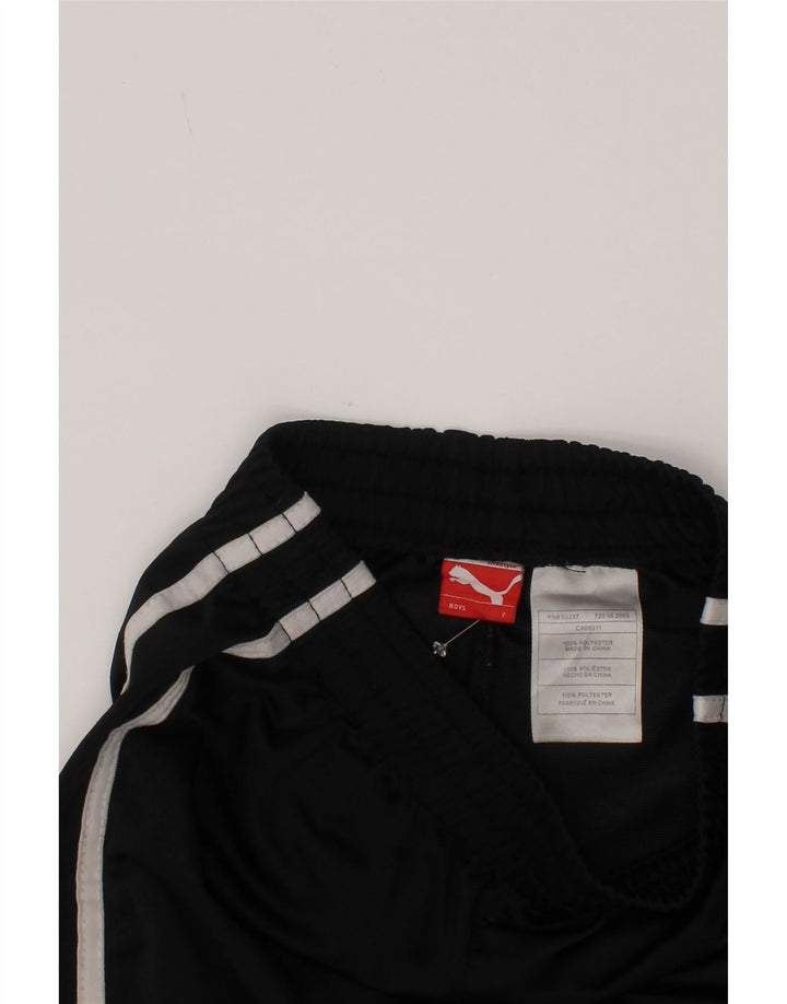 Puma Boys Sports Shorts 6-7 År Sort Polyester