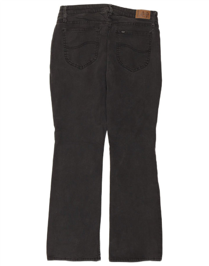Lee Dame Bootcut Jeans UK 14 XL W36 L28 Grå Bomuld