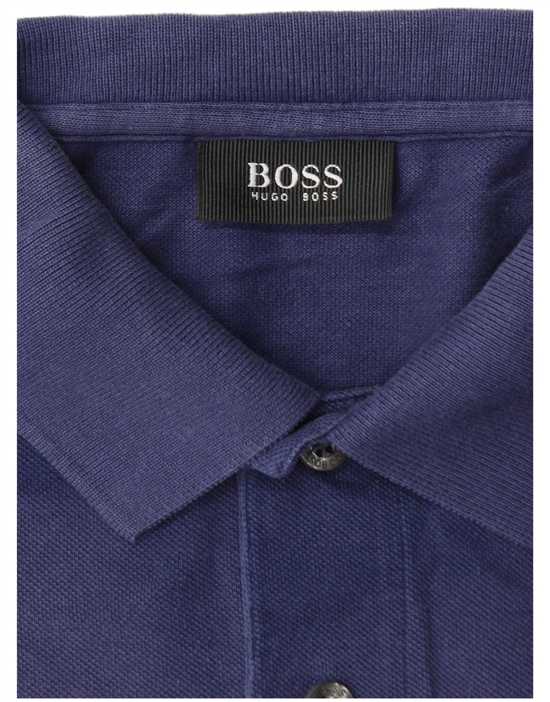 HUGO BOSS Poloskjorte til mænd 3XL Navyblå bomuld