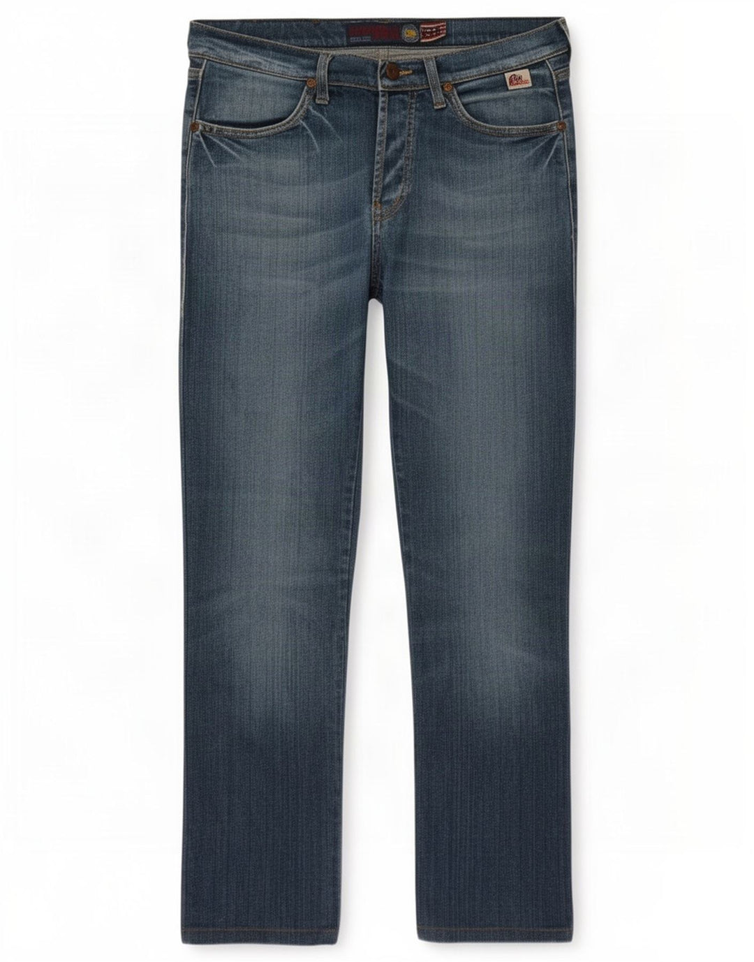 Roy Rogers lige jeans til kvinder W33 L29 blå bomuld