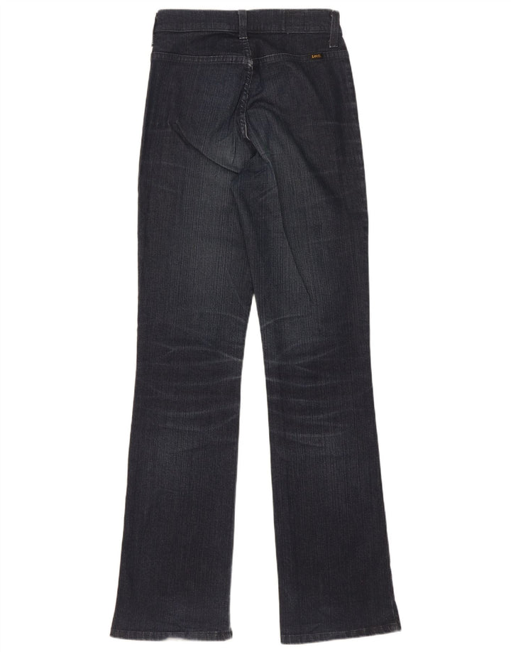 Lee Dame Flared Jeans W28 L33 Marineblå Bomuld