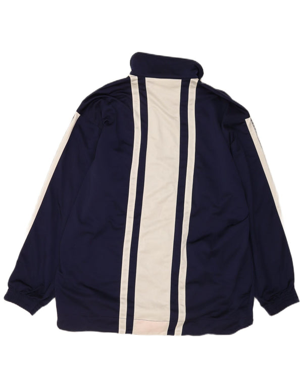 Diadora Herre grafisk træningsdragt Topjakke XL Marineblå Colourblock