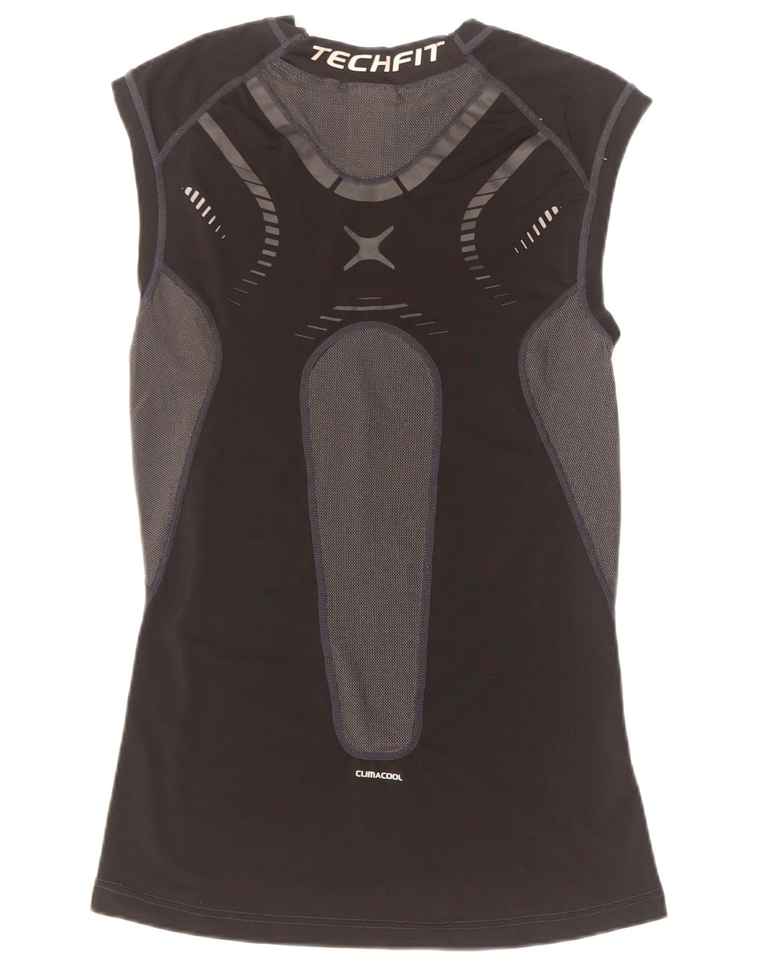 Adidas Herre Climacool Grafisk Vest Top Medium Sort Colourblock Polyester