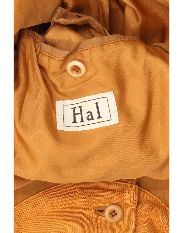 Vintage herre ruskind bomberjakke UK 38 Medium Beige