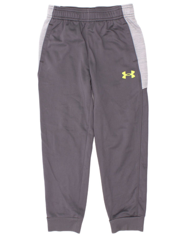 Under Armour Boys træningsdragt Bukser Joggers 5-6 år Grå Colourblock