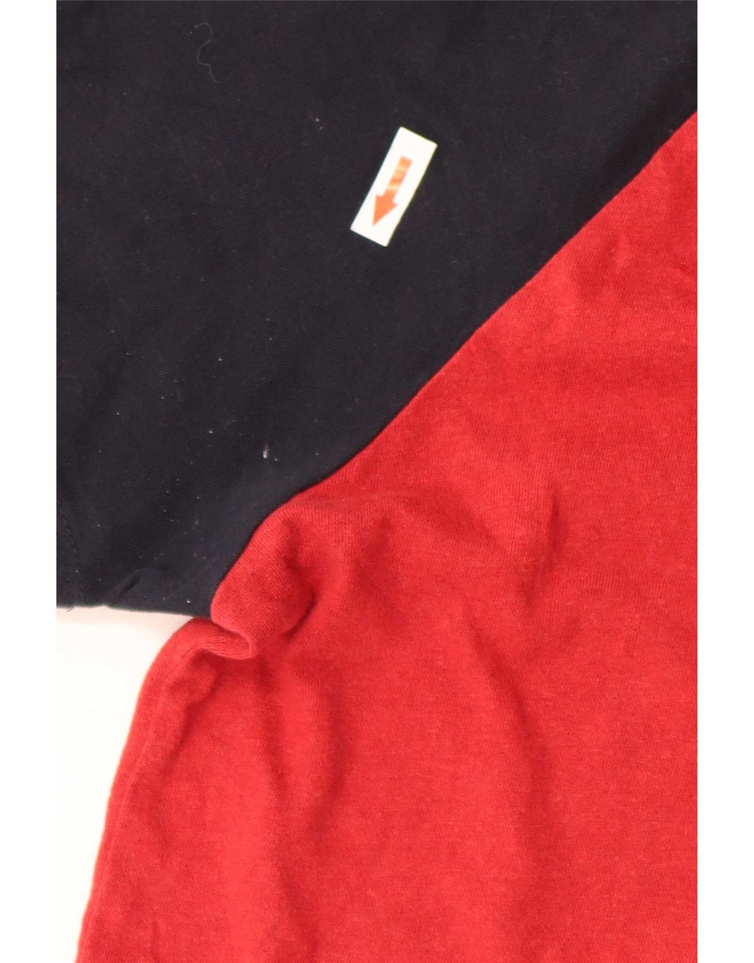 Superdry Herre T-shirt Top Stor Rød Colourblock Bomuld