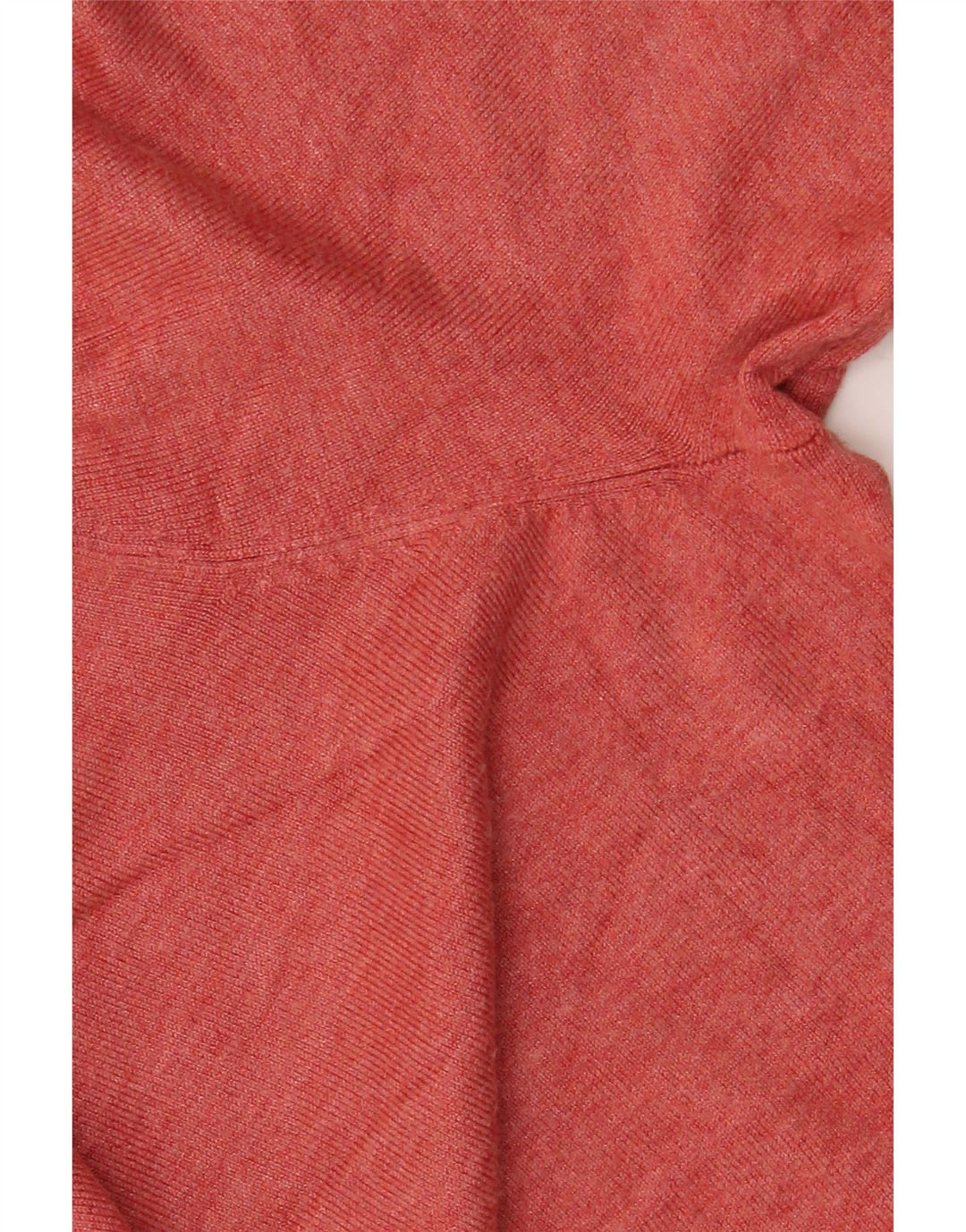 Marks & Spencer Dame Crop Crew Neck Jumper Sweater UK 16 Large Red