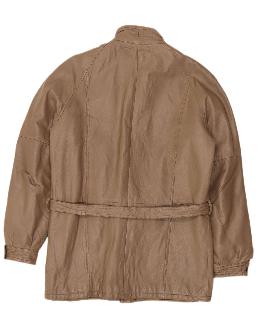 Vintage dame læderjakke UK 14 Medium Brown