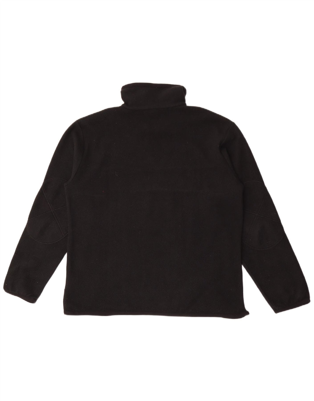 North Sails Herre grafisk lynlås hals fleece jumper stor sort farveblok