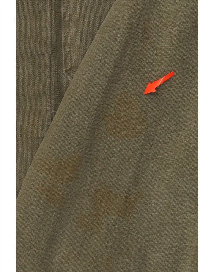 Vintage Herre Military Jacket UK 36 Small Khaki