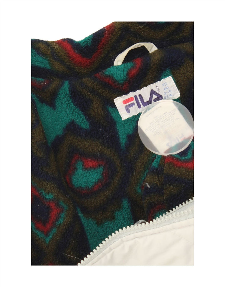Fila Pige Quiltet Jakke 13-14 År Grå Polyester