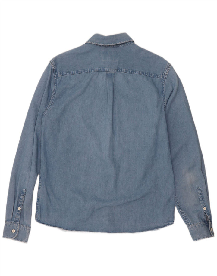 Calvin Klein Jeans Herre Regular Fit Denim Shirt Medium Blue Bomuld