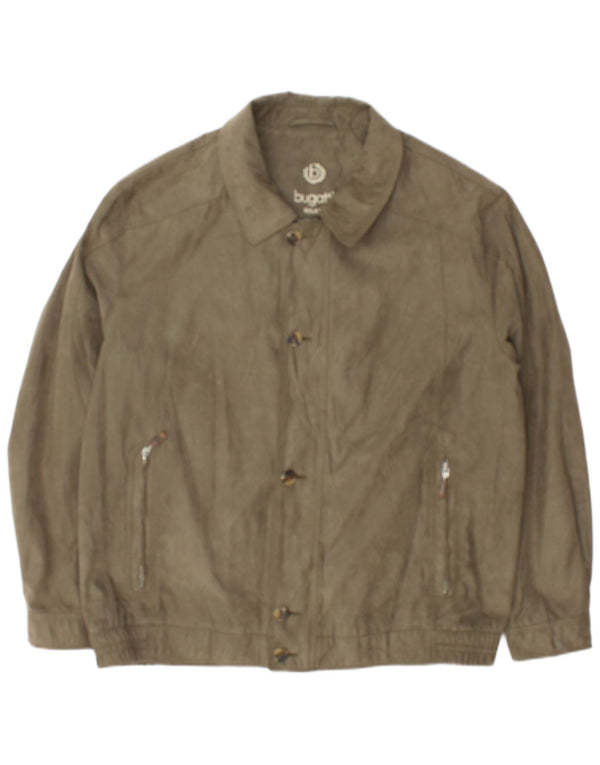 Bugatti Herre Bomberjakke IT 56 3XL Khaki Polyester