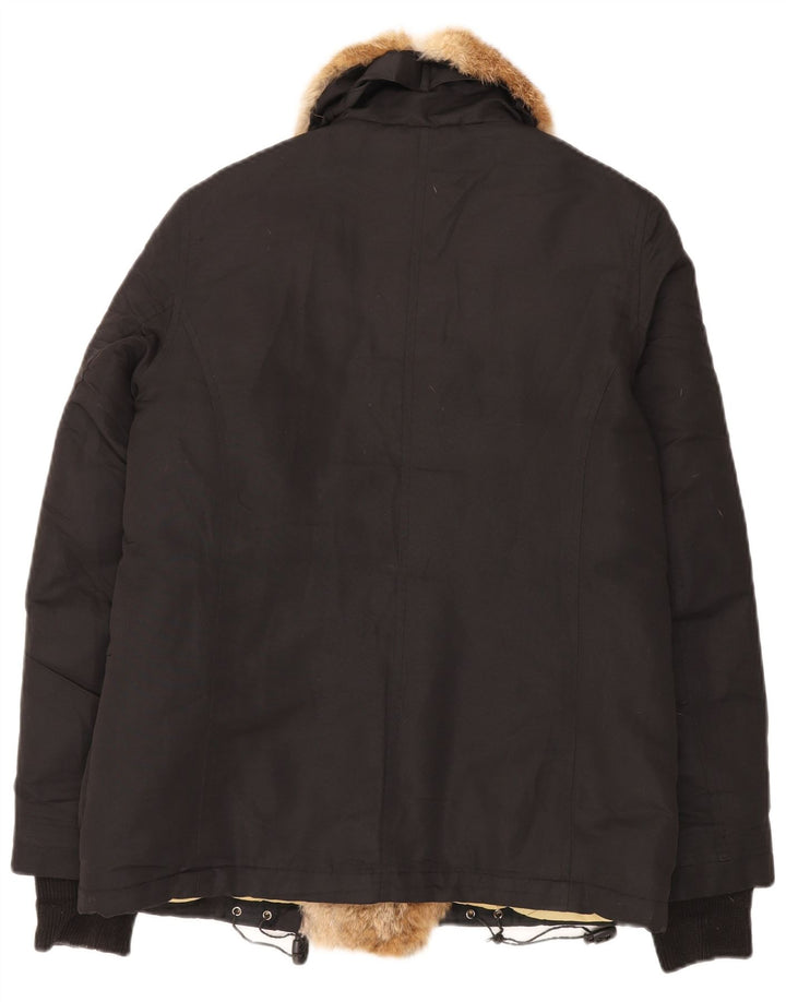 Woolrich Polstret Damejakke UK 14 Medium Sort Nylon