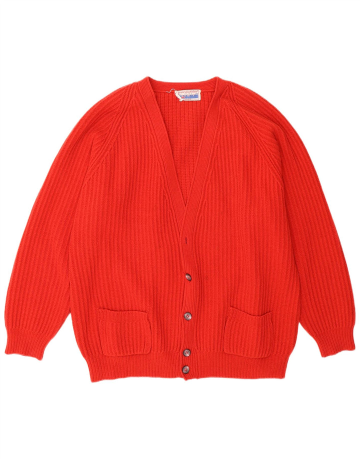 Gentry Portofino Herre Cardigan Sweater Medium Rød