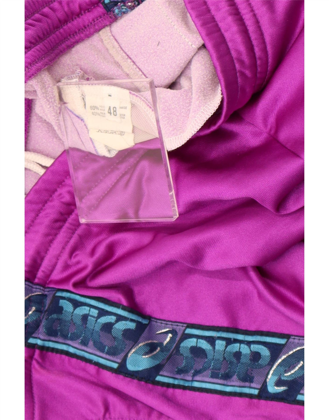 Asics Graphic Tracksuit Bukser til kvinder IT 48 XL Lilla polyamid