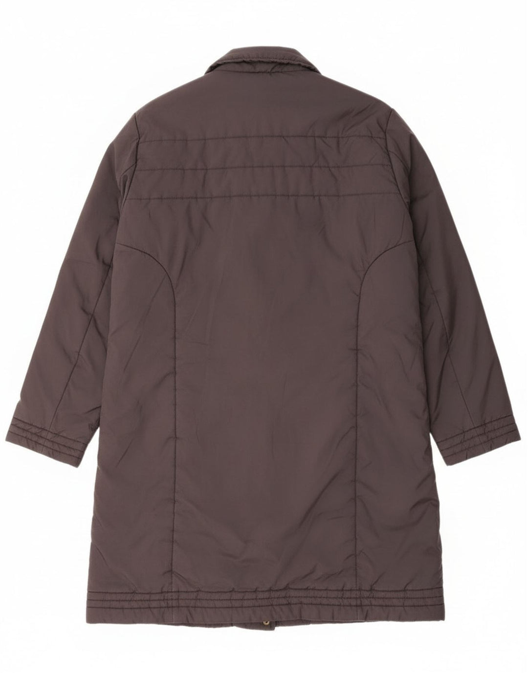 Adidas Dame Polstret Frakke UK 16 Large Grå Polyamid