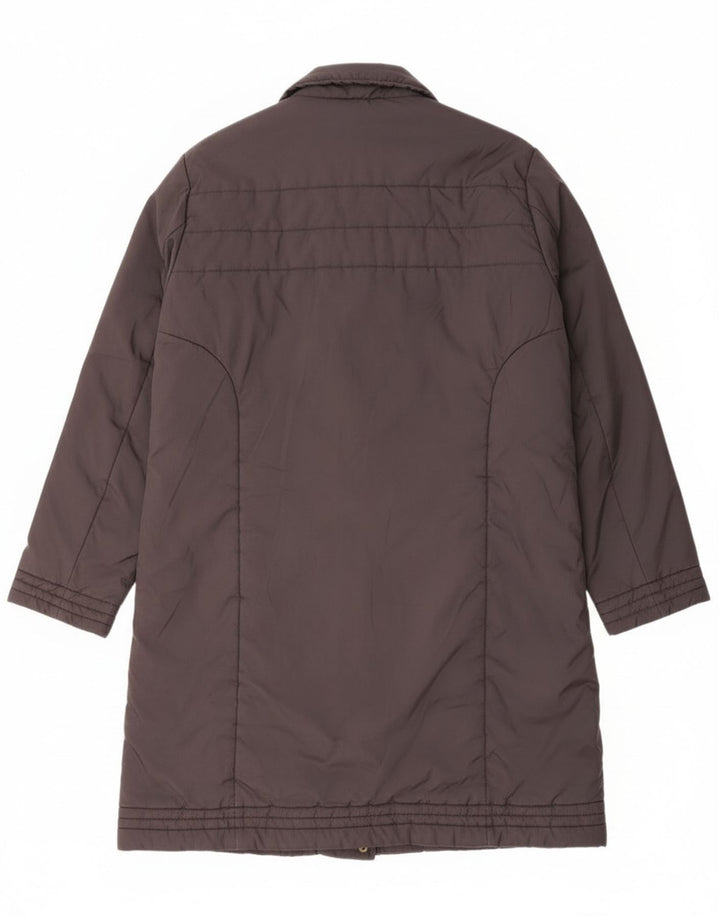 Adidas Dame Polstret Frakke UK 16 Large Grå Polyamid