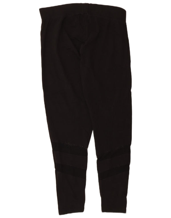 Lipsy Womens Leggings UK 18 XL Sort bomuld