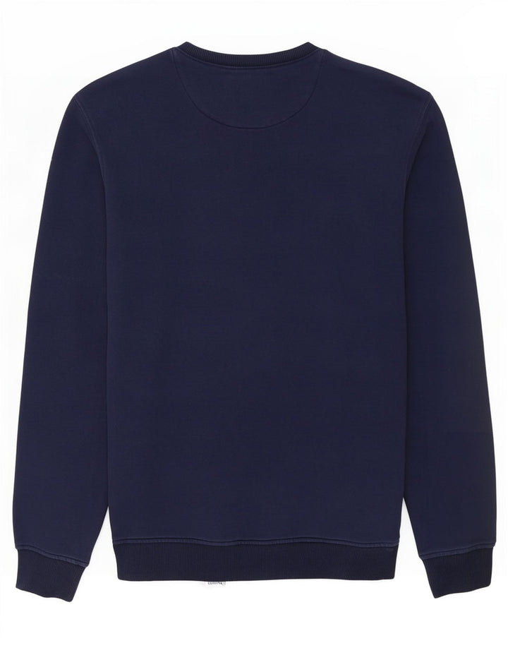 Lyle & Scott Sweatshirt til mænd, lille marineblå bomuld