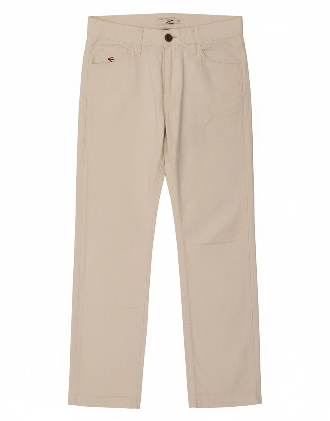 ENERGIE Womens Straight Jeans W29 L29 White Cotton