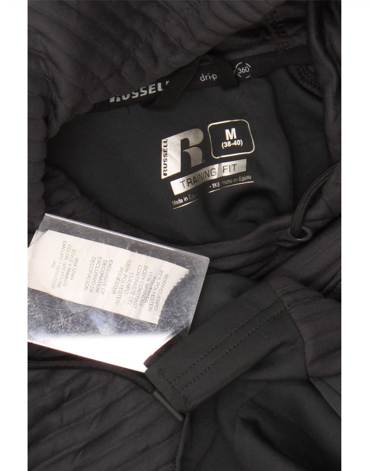 RUSSELL ATHLETIC Herre Dri-Power hættetrøje Jumper Medium Grey Pinstripe