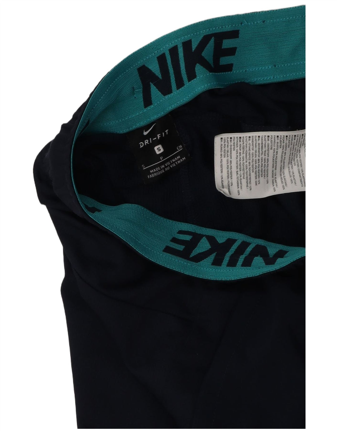 Nike Herre Dri Fit grafiske sportsshorts Små marineblå polyester