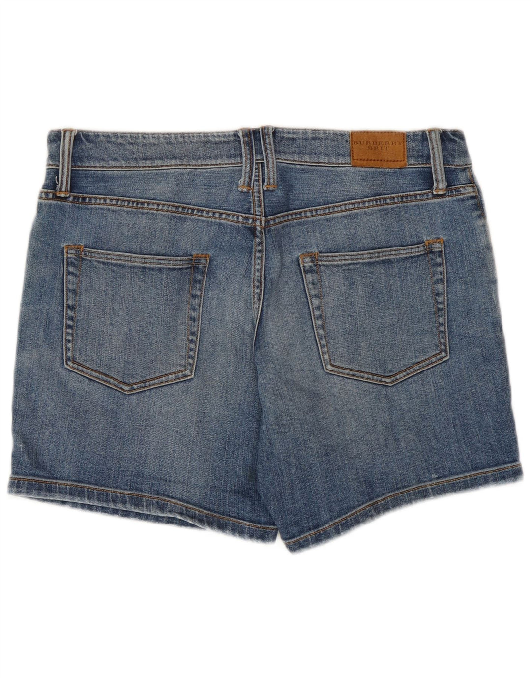 Burberry Dame BRIT denimshorts W27 Små blå bomuld