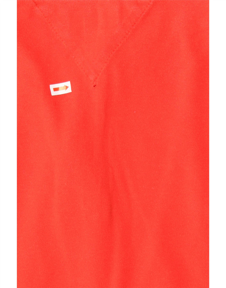 TOMMY HILFIGER Mens Regular Fit Polo Shirt 2XL Red Cotton