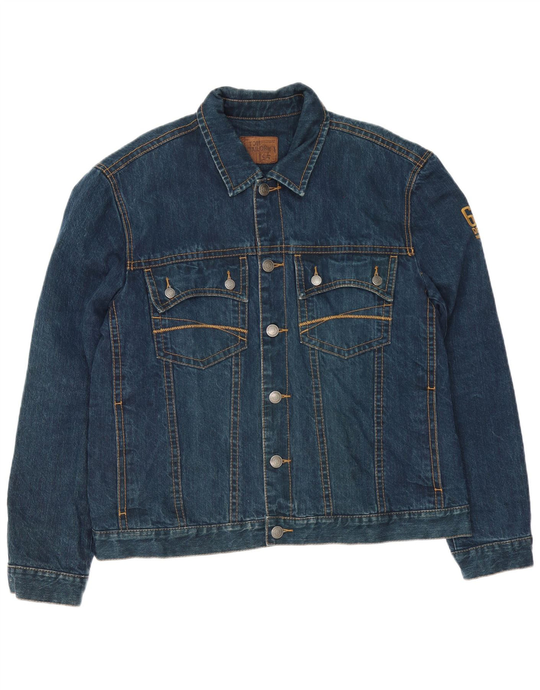 Tom Tailor Herre denimjakke UK 44 2XL Blå Bomuld