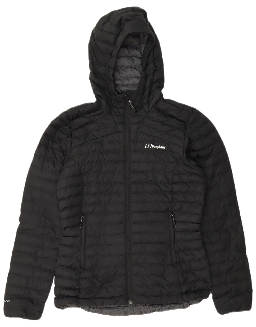 Berghaus Polstret hættejakke til kvinder UK 8 Lille marineblå polyester