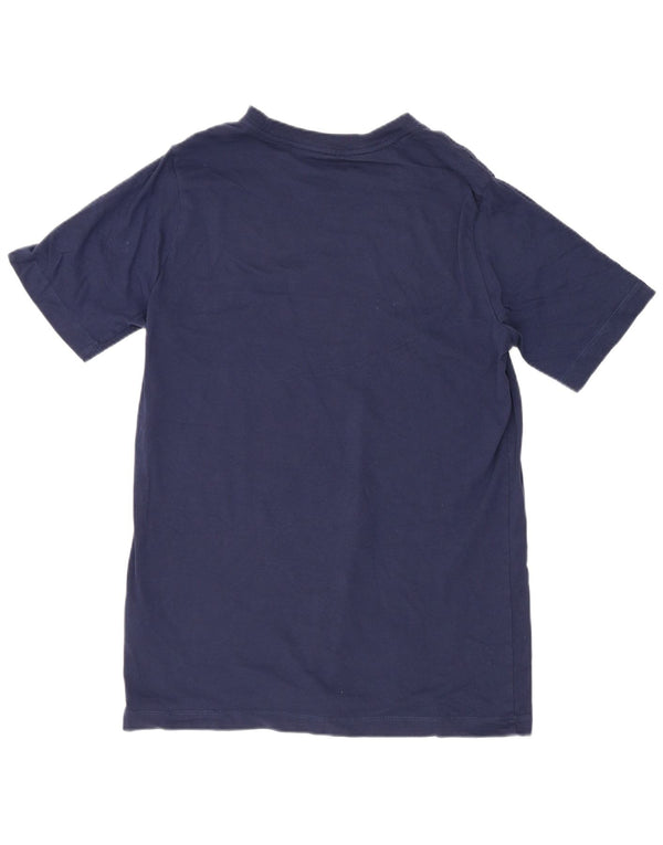 Nike drenge T-shirt top 13-14 år XL marineblå bomuld