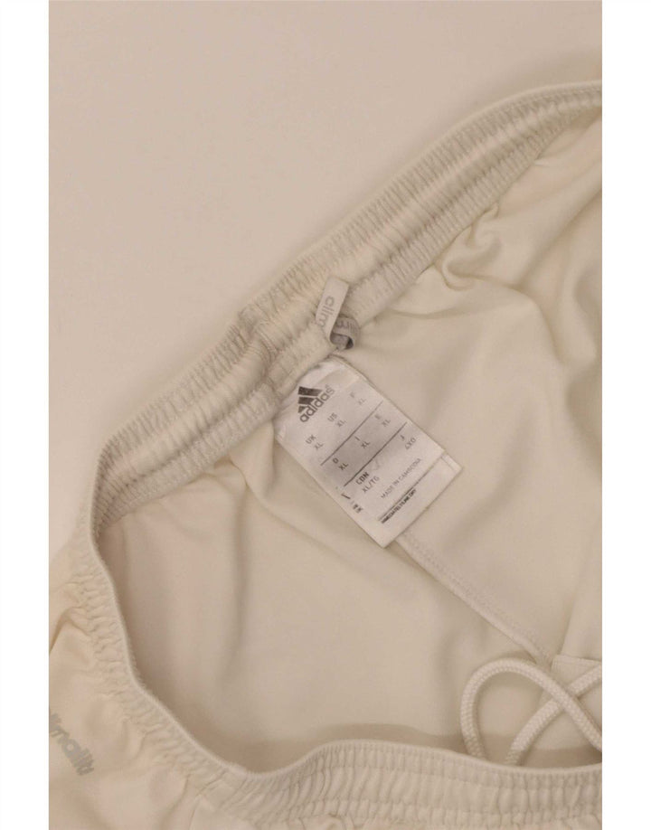Adidas Herre Climalite Sportshorts XL Hvid Polyester