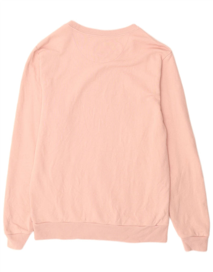JACK WILLS Grafisk sweatshirt til mænd Medium Pink Bomuld