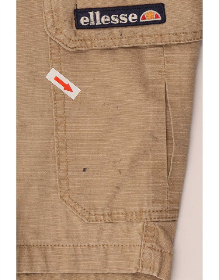 Ellesse Herre Cargo Shorts Large W34 Beige