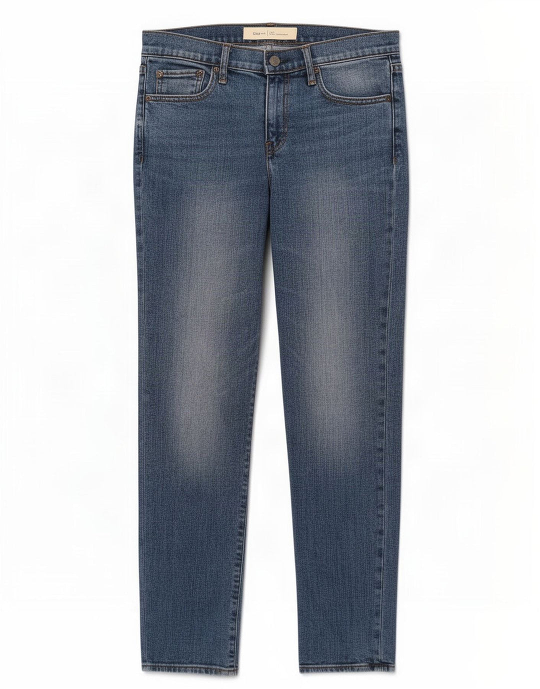 Gap Dame Straight Jeans W28 L29 Blå Bomuld