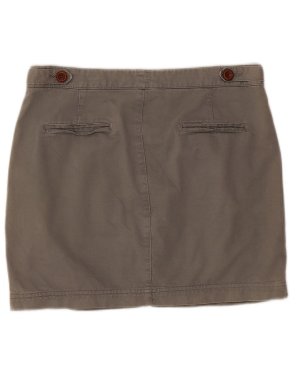 Zara Dame Trafaluc Pegged Mini Nederdel EU 42 Large W32 Grå