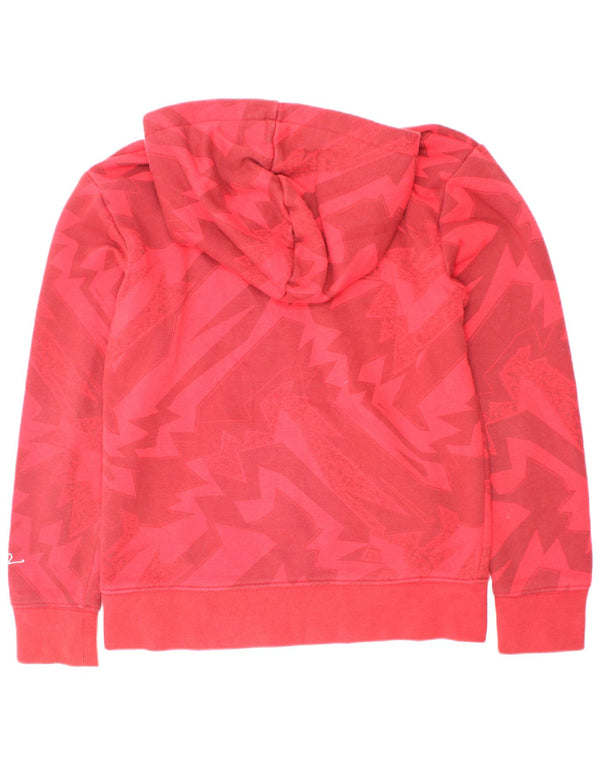Jordan Boys Hoodie Jumper 10-11 år Medium Rød Geometrisk Bomuld